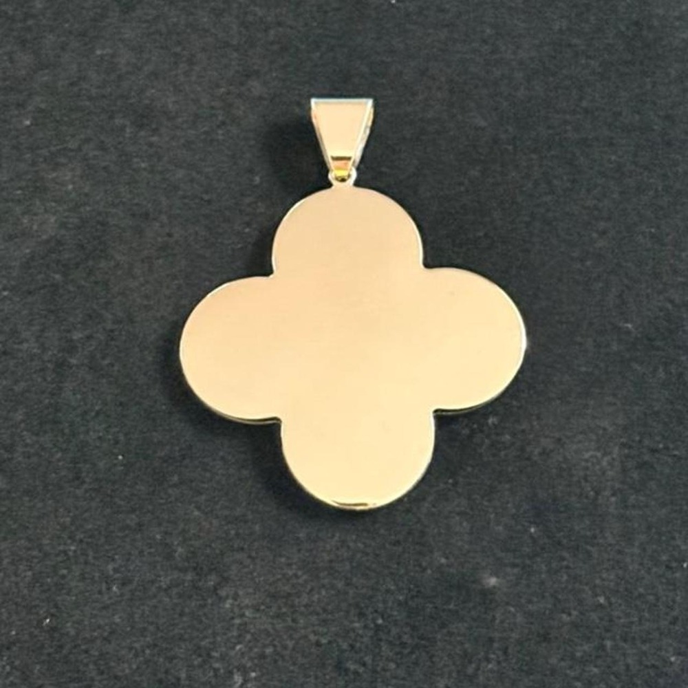 Italian Stainless Steel Clover Pendant